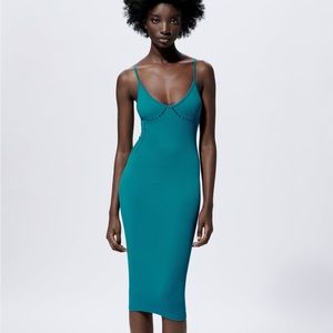 Zara Seamless Perforated Dress